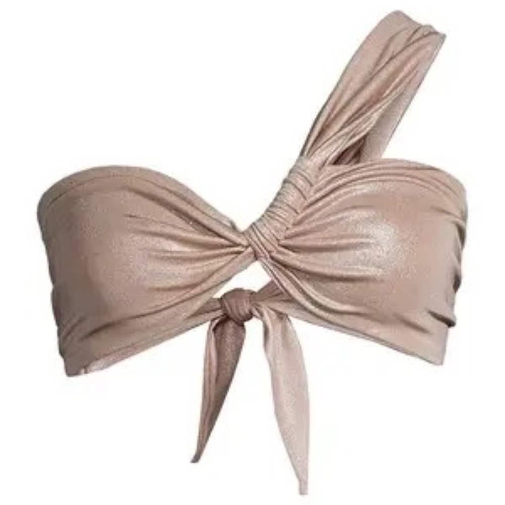 NWT SARA CRISTINA  Narcissus Shimmer Bikini Top - Small